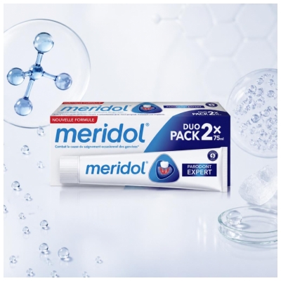 Meridol Parodont Expert Pastă de Dinți Set de 2 x 75 ml