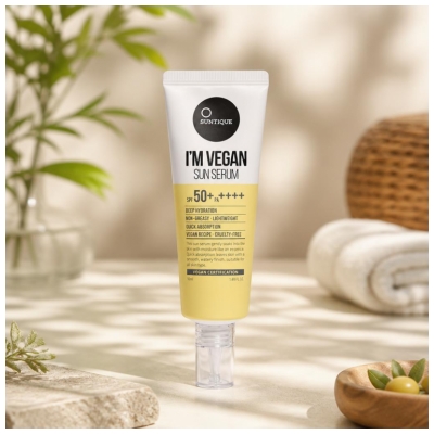 Suntique I'm Vegan Sun Serum Krema za sončenje SPF50+ 50 ml