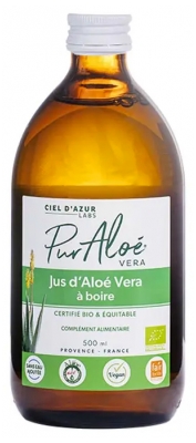 Pur Aloé Jus d'Aloe Vera à Boire Bio 500 ml