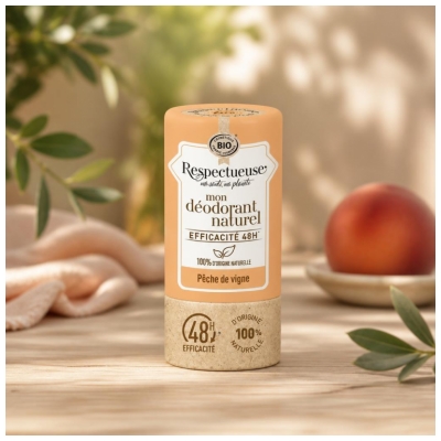 Respectueuse Můj Přírodní Deodorant Bio Hroznová Broskev 50 g