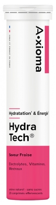 Aragan A xioma Hydra Tech Hydratation & Énergie 20 Comprimés Effervescents