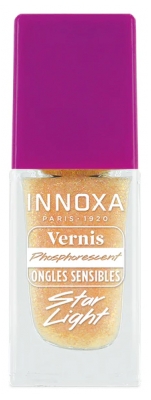 Innoxa Fosforescerende Nagelak voor Gevoelige Nagels 8 ml - Kleur: Ster Licht