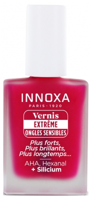Innoxa Vernis Extrême Ongles Sensibles 14 ml - Couleur : Framboise