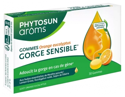 Phytosun Arôms Gummis Empfindlicher Hals 30 Gummibärchen