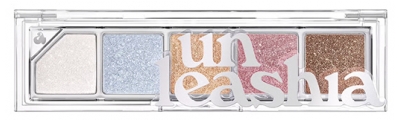 Paletă de Iluminatoare pentru Față Unleashia Mood Shower cu 5 Nuanțe - Tentă: N°101 Ballerino