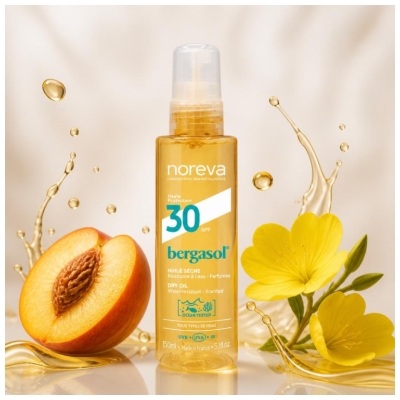 Noreva Bergasol Huile Sèche SPF30 150 ml