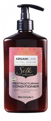 Arganicare Acondicionador Reestructurante con Proteínas de Seda