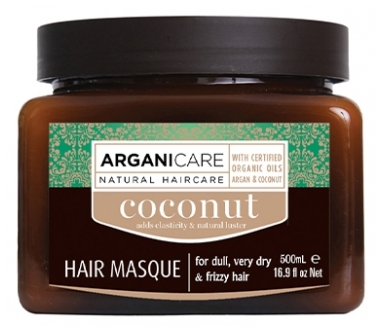 Mascarilla Nutritiva de Coco Arganicare 
