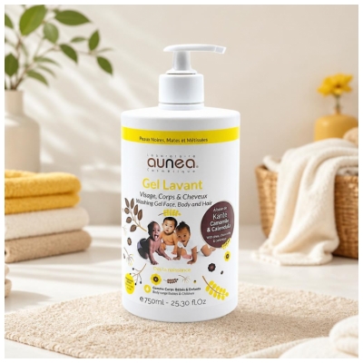 Aunéa Kasvojen & Vartalon Pesugeeli 750 ml