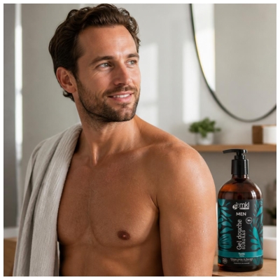 MKL Green Nature Men Gel Douche Surgras Tonic 1 L