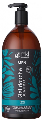MKL Green Nature Men Gel Douche Surgras Tonic 1 L