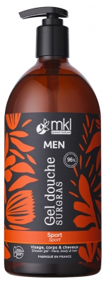 MKL Green Nature Men Gel Douche Surgras Sport 1 L
