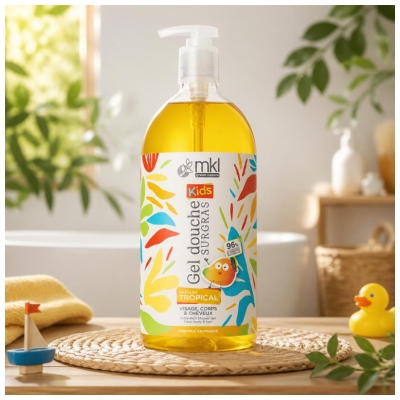 MKL Green Nature Kids Tropický sprchový gel s přidaným tukem 1 L