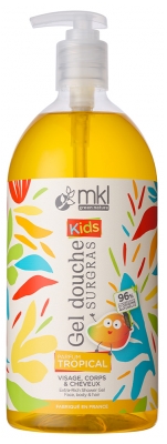 MKL Green Nature Kids Gel Douche Surgras Tropical 1 L