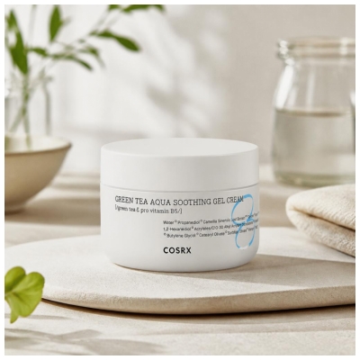 Cosrx Hydrium Green Tea Aqua Soothing Gel Cream 50 ml
