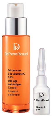 Dr Pierre Ricaud Sérum-Cure à la vitamine C 10% Anti-Fatigue et Anti-Âge 27 g