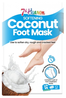 7th Heaven Återfuktande Strumpebyxor Kokosnöt 1 Par