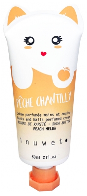 Inuwet Crème Mains et Ongles 60 ml - Senteur : Pêche Melba