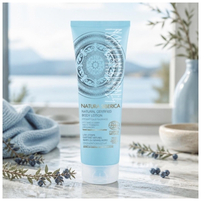 Natura Siberica Fugt & Glød Kropslotion Bær fra det Høje Nord 200 ml