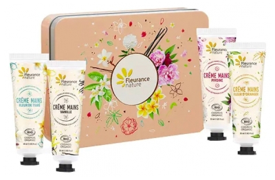 Fleurance Nature Ziedu Iedvesmas Roku Krēmu Komplekts