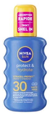 Nivea Sun Protect & Hydrate Lait Solaire Spray SPF30 200 ml