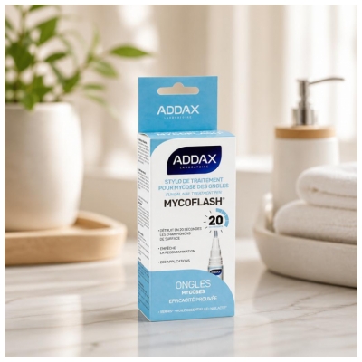 Addax Mycoflash Stylo Traitement Mycose des Ongles 4 ml