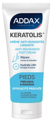 Addax Keratolis Anti-Ruwheids Crème Gladmakend voor Zeer Droge en Ruwe Voeten 50 ml