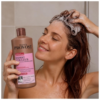 Franck Provost Expert Couleur Shampoing Professionnel Cheveux Colorés 500 ml