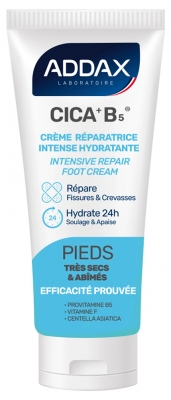 Addax Cica+ B5 Intense Moisturizing Repair Cream Dry and Damaged Feet 50 ml