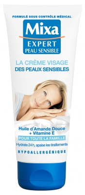 Mixa Creme Facial Para Pele Sensível 100 ml
