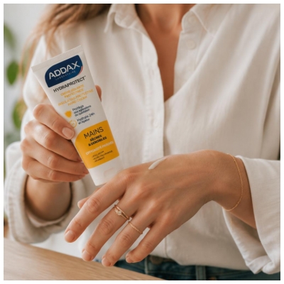 Addax Hydraprotect Zaščitna izolacijska krema za suhe in občutljive roke 100 ml