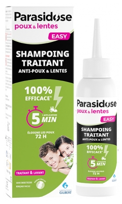 Parasidose Utis-Tīri Šampūns 2in1 100 ml + 1 Ķemme