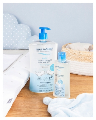 Neutraderm Babyschonendes Reinigungswasser 3in1 1 Liter