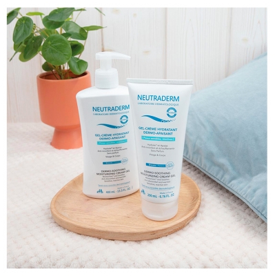 Neutraderm Drėkinamasis Dermo-Raminamasis Gelis-Kremas 400 ml