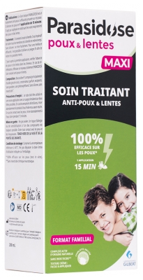 Parasidose Piojos-Liendres Cuidado Tratante 200 ml