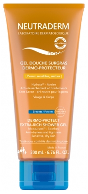 Neutraderm Gel Douche Surgras Dermo-Protecteur 200 ml