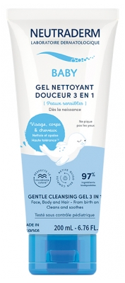 Neutraderm Baby Gentle Cleansing Gel 3in1 200ml