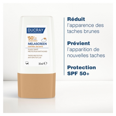 Ducray Melascreen Fluide Teinté Protecteur Anti-Taches SPF50+ 30 ml
