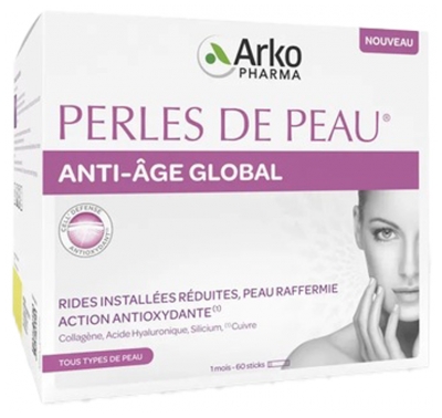Arkopharma Perles de Peau Anti-Âge Global 60 Sticks