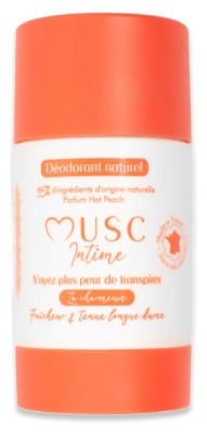 Musc Intime Déodorant Naturel Hot Peach 50 g