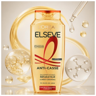 L'Oréal Paris Elseve Anti-Casse Korjaava Shampoo 300 ml