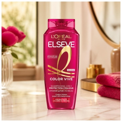 L'Oréal Paris Elseve Color Vive 2v1 Šampon Ochrana Barvy 250 ml