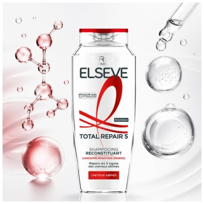 L'Oréal Paris Elseve Total Repair 5 Atstatomasis šampūnas 300 ml