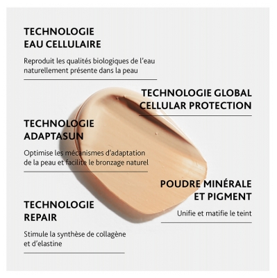 Institut Esthederm Bronz Repair Sunkissed Soin Hydra-Protecteur Teinté Anti-Rides Fermeté 50 ml