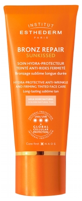 Institut Esthederm Bronz Repair Sunkissed Soin Hydra-Protecteur Teinté Anti-Rides Fermeté 50 ml