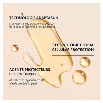 Institut Esthederm Adaptasun Huile Solaire Hydra-Protectrice Corps et Cheveux Spray 150 ml