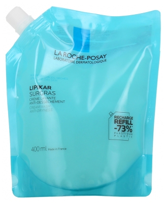 La Roche-Posay Lipikar Surgras Crème Lavante Anti-Dessèchement Éco-Recharge 400 ml