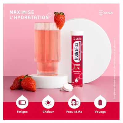 UPSA Hydrafizz Hydra 16 Comprimés Effervescents