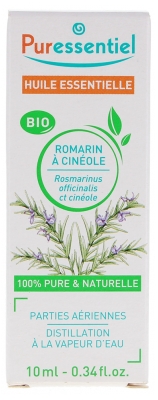 Puressentiel Rosmariini Cineoli (Rosmarinus officinalis ct cinéole) Eteerinen Öljy Bio 10 ml