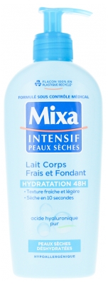 Mixa Leite Corporal Fresco e Fundente Hidratação 48H 250 ml